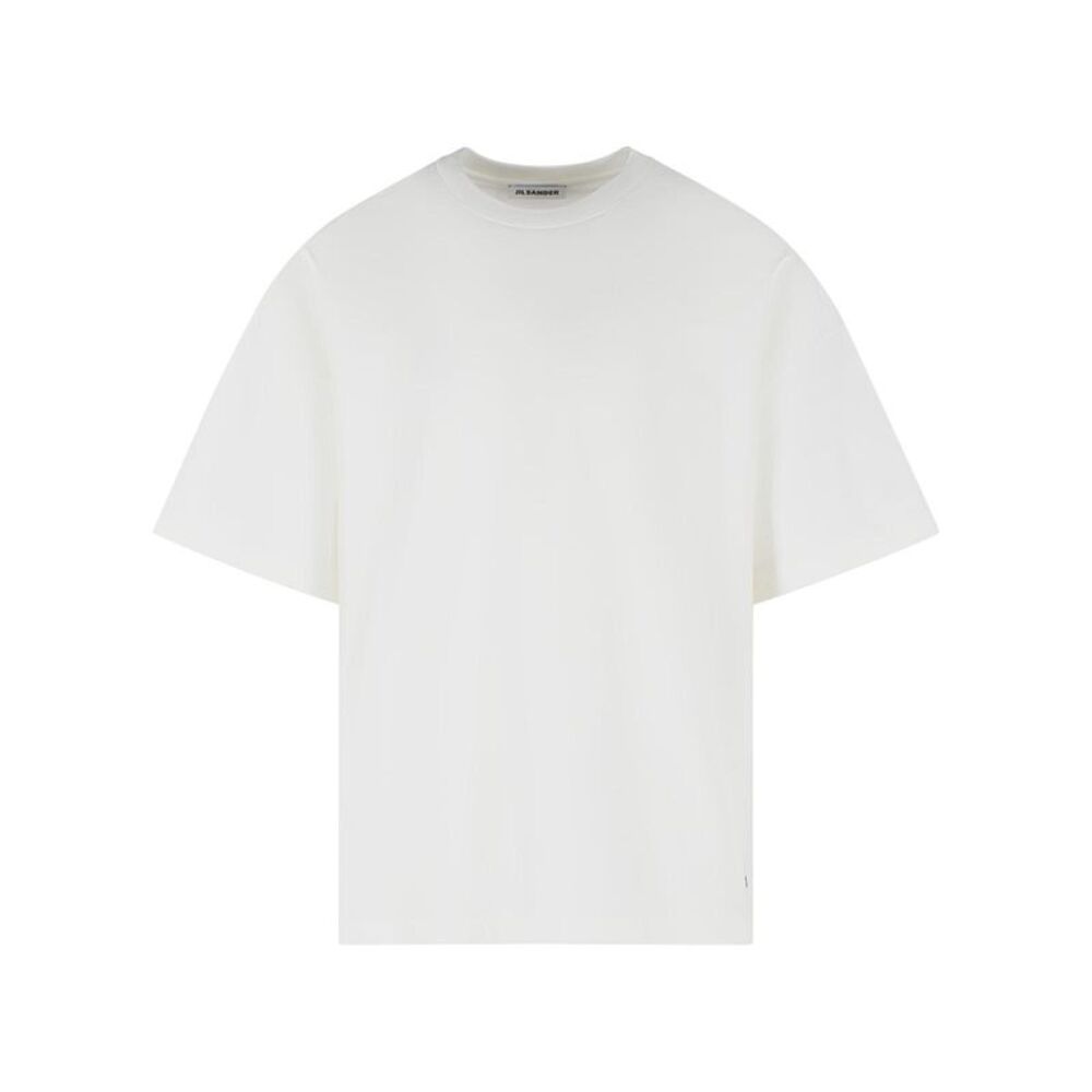 Jil Sander Black Cotton T-Shirt Men